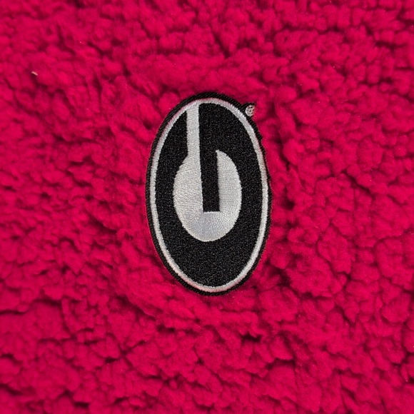 Antigua UGA Georgia Red Sherpa Fleece Zip Up Vest Size 2XL - Picture 4 of 8